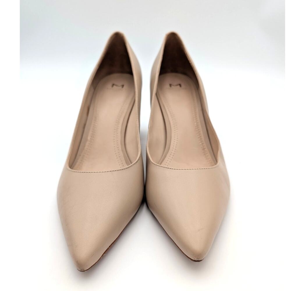 Marc Fisher Zala Block Heel Pump Pointy Toe Women… - image 2